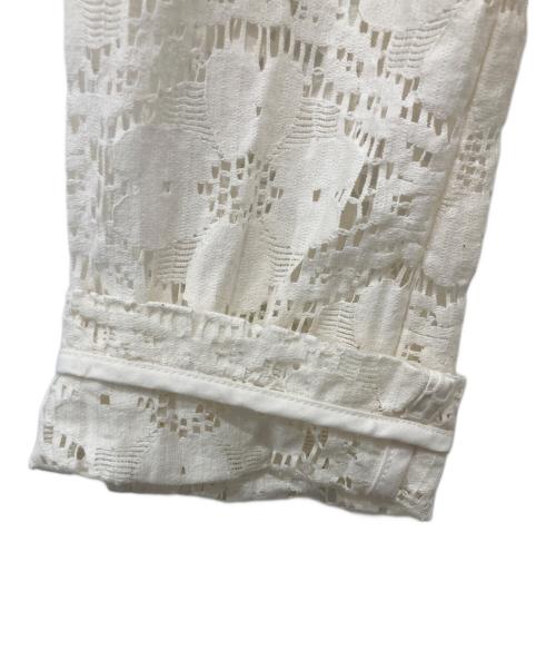 TODAYFUL（トゥデイフル）TODAYFUL (トゥデイフル) Lace Over Jacket ホワイト サイズ:38の古着・服飾アイテム