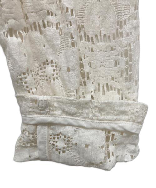 TODAYFUL（トゥデイフル）TODAYFUL (トゥデイフル) Lace Over Jacket ホワイト サイズ:38の古着・服飾アイテム