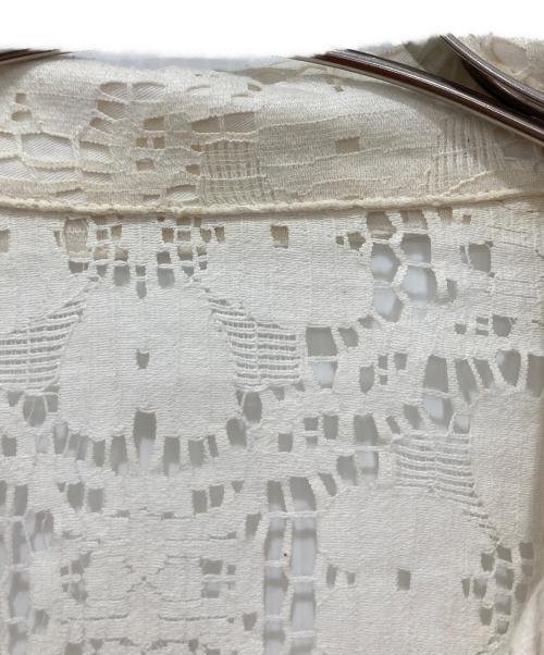 TODAYFUL（トゥデイフル）TODAYFUL (トゥデイフル) Lace Over Jacket ホワイト サイズ:38の古着・服飾アイテム