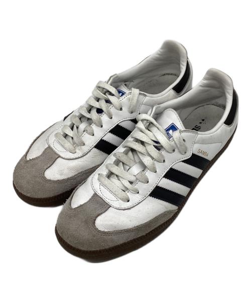 adidas（アディダス）adidas (アディダス) SAMBA/サンバ/ローカットスニーカー/IE4957/samba/ワンダーシルバー ホワイト×グレー サイズ:27cmの古着・服飾アイテム