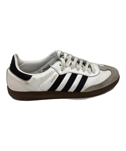 adidas（アディダス）adidas (アディダス) SAMBA/サンバ/ローカットスニーカー/IE4957/samba/ワンダーシルバー ホワイト×グレー サイズ:27cmの古着・服飾アイテム