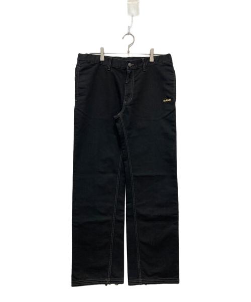 adidas（アディダス）adidas (アディダス) バックプリントパンツ ブラックの古着・服飾アイテム