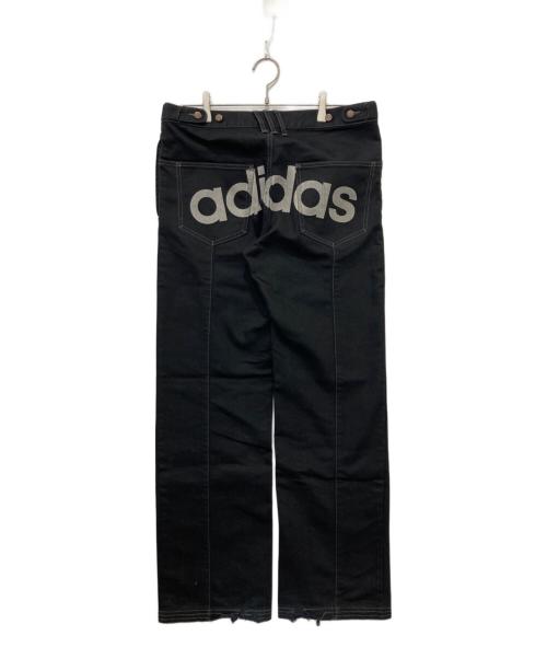adidas（アディダス）adidas (アディダス) バックプリントパンツ ブラックの古着・服飾アイテム