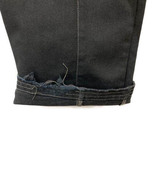 adidas（アディダス）adidas (アディダス) バックプリントパンツ ブラックの古着・服飾アイテム