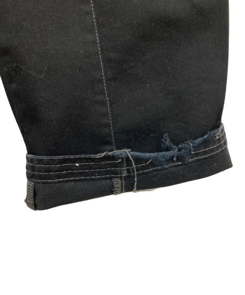 adidas（アディダス）adidas (アディダス) バックプリントパンツ ブラックの古着・服飾アイテム