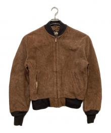 Schott（ショット）の古着「ジップジャケット」｜ブラウン