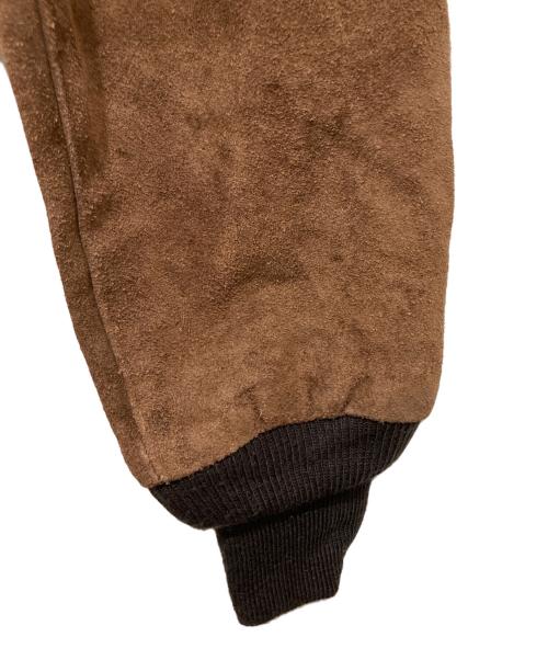 Schott（ショット）Schott (ショット) ジップジャケット ブラウン サイズ:42の古着・服飾アイテム