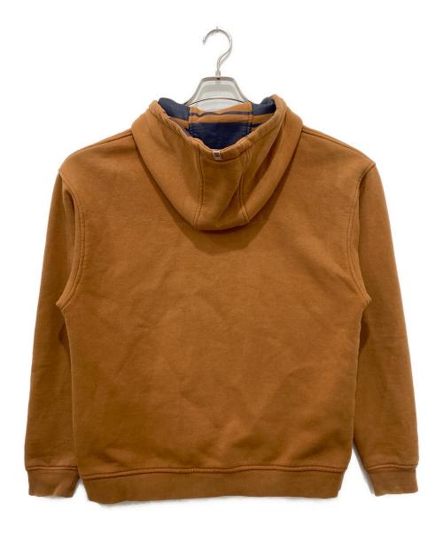 DC SHOES（ディーシーシューズ）DC SHOES (ディーシーシューズ) ジップパーカー ブラウン サイズ:Lの古着・服飾アイテム