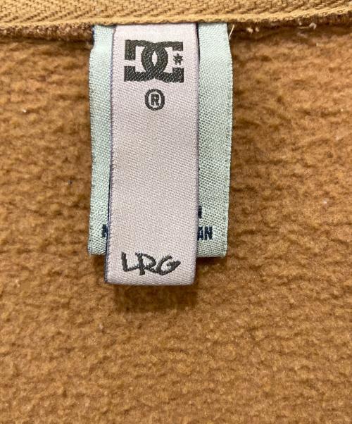 DC SHOES（ディーシーシューズ）DC SHOES (ディーシーシューズ) ジップパーカー ブラウン サイズ:Lの古着・服飾アイテム
