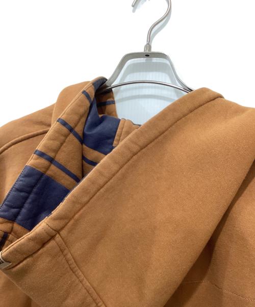 DC SHOES（ディーシーシューズ）DC SHOES (ディーシーシューズ) ジップパーカー ブラウン サイズ:Lの古着・服飾アイテム