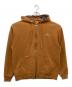 DC SHOES（ディーシーシューズ）の古着「ジップパーカー」｜ブラウン