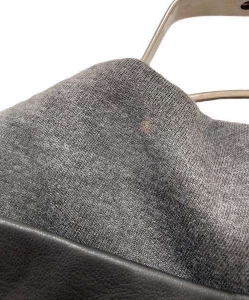 GAP（ギャップ）GAP (ギャップ) ラムナッパレザーフーディー ブラック サイズ:Sの古着・服飾アイテム