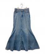 LEVI'S PReMIUMリーバイス プレミアム）の古着「マーメイドデニムスカート」｜インディゴ
