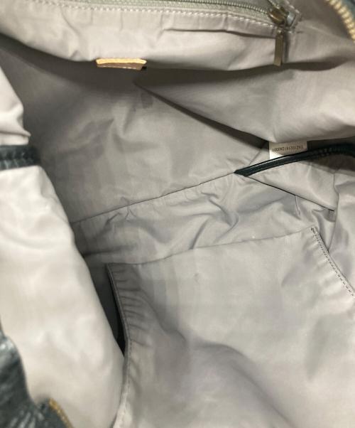 ear PAPILLONNER（イアパピヨネ）ear PAPILLONNER (イアパピヨネ) 撥水レザー2WAYショルダーバッグ ブラックの古着・服飾アイテム