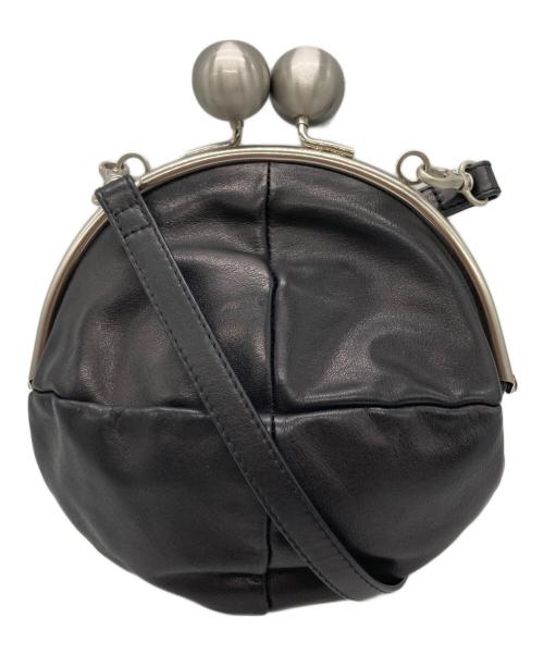 kawa-kawa（カワカワ）kawa-kawa (カワカワ) がま口バッグ ブラックの古着・服飾アイテム