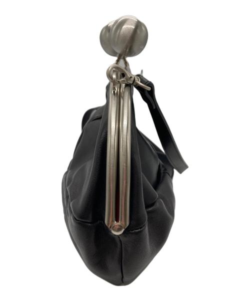 kawa-kawa（カワカワ）kawa-kawa (カワカワ) がま口バッグ ブラックの古着・服飾アイテム