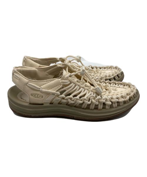 KEEN（キーン）KEEN (キーン) ウィメンズ ユニーク ベージュ サイズ:25の古着・服飾アイテム