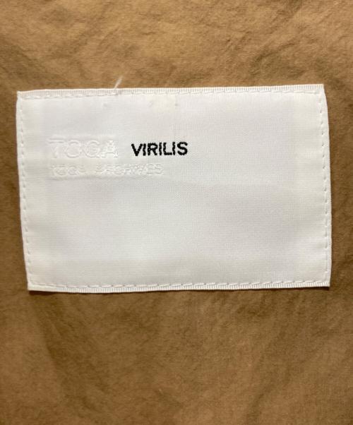 TOGA VIRILIS（トーガ ビリリース）TOGA VIRILIS (トーガ ビリリース) Embroidery lace blouson ベージュ サイズ:46の古着・服飾アイテム