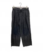 Urigウーリッヒ）の古着「R.NEP SCHADEN 3TUCK PANTS」｜ブラック