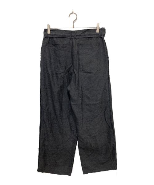 Urig（ウーリッヒ）Urig (ウーリッヒ) R.NEP SCHADEN 3TUCK PANTS ブラック サイズ:2の古着・服飾アイテム