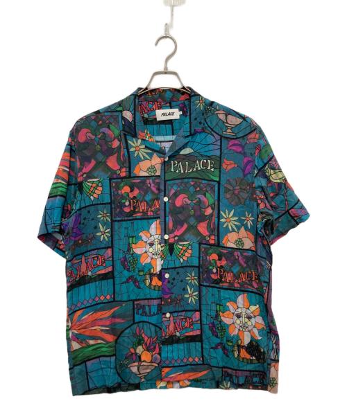 PALACE（パレス）PALACE (パレス) オープンカラーシャツ マルチカラー サイズ:Lの古着・服飾アイテム