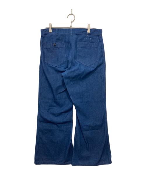 U'S NAVY（ユーエスネイビー）U'S NAVY (ユーエスネイビー) フレアパンツ インディゴ サイズ:33Rの古着・服飾アイテム