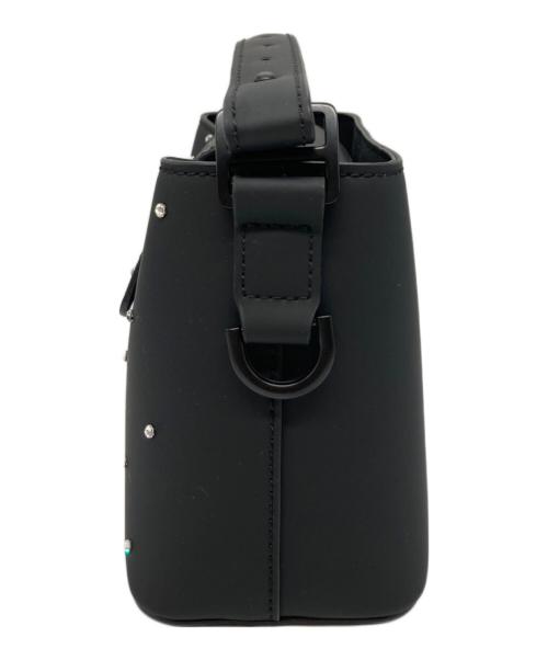 GASTON LUGA（ガストンルーガ）GASTON LUGA (ガストンルーガ) Splashini ハンドバッグ ブラックの古着・服飾アイテム