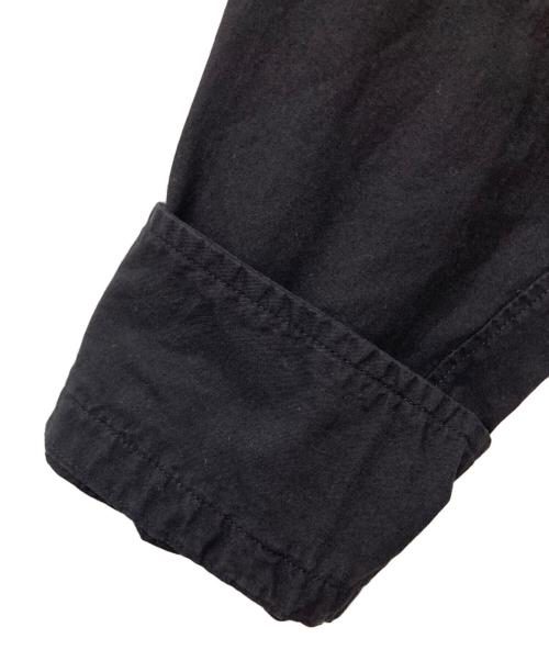 45R（フォーティファイブ・アール）45R (フォーティファイブ・アール) コンパクトダンプの908ローファー比翼シャツ ブラック サイズ:2の古着・服飾アイテム