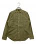 45R（フォーティファイブ・アール）の古着「ダンプのピンタックプティローファーシャツ」｜カーキ
