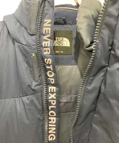 THE NORTH FACE（ザ ノース フェイス）THE NORTH FACE (ザ ノース フェイス) ダウンコート ネイビー サイズ:3XLの古着・服飾アイテム