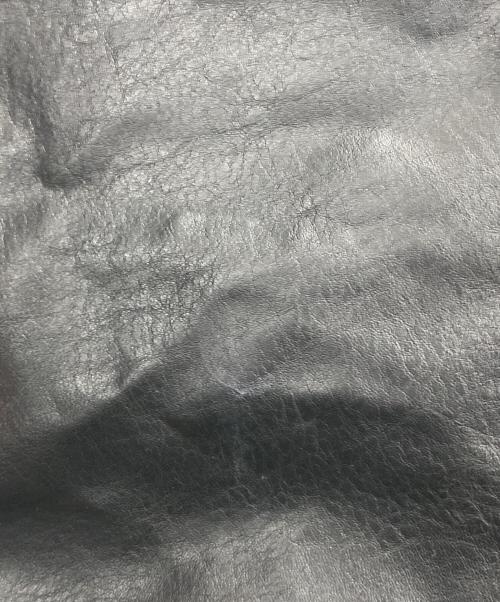 FUBU（フブ）FUBU (フブ) FAUX LEATHER BASEBALL SHIRTS ブラック サイズ:Lの古着・服飾アイテム