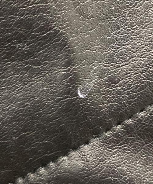 FUBU（フブ）FUBU (フブ) FAUX LEATHER BASEBALL SHIRTS ブラック サイズ:Lの古着・服飾アイテム