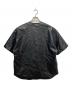 FUBU (フブ) FAUX LEATHER BASEBALL SHIRTS ブラック サイズ:L：8000円