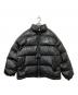 FUBU（フブ）の古着「ECO LEATHER PUFFER JACKET」｜ブラック