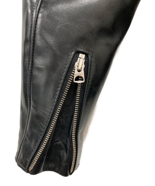 Schott（ショット）Schott (ショット) 641XXH HORSEHIDE CAFE RACER レザージャケット ブラック サイズ:36の古着・服飾アイテム