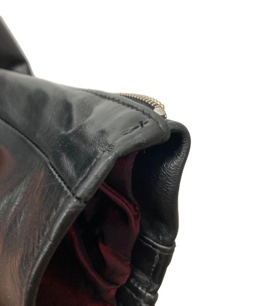 Schott（ショット）Schott (ショット) 641XXH HORSEHIDE CAFE RACER レザージャケット ブラック サイズ:36の古着・服飾アイテム