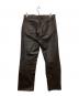 GAP (ギャップ) レザーパンツ ブラウン サイズ:34：7000円