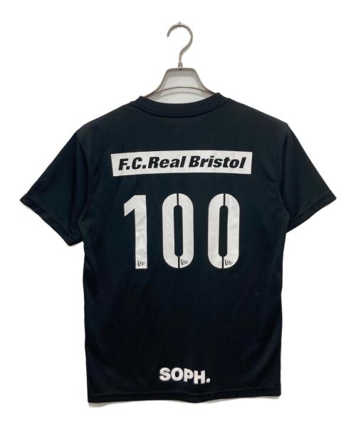 F.C.R.B.（エフシーレアルブリストル）F.C.R.B. (エフシーレアルブリストル) New Era (ニューエラ) 100周年 TECH TEE ブラック サイズ:Mの古着・服飾アイテム