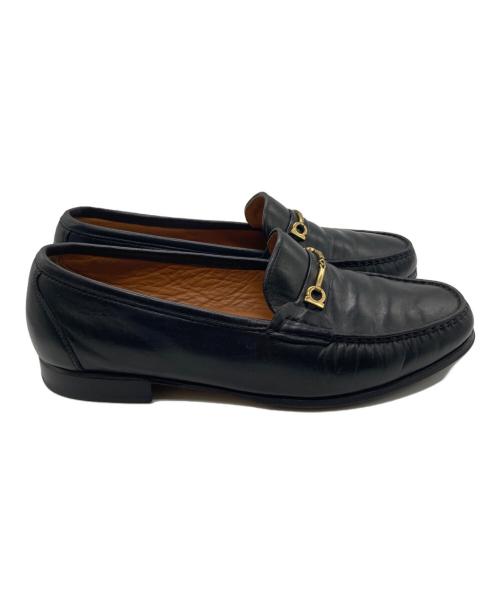 Salvatore Ferragamo（サルヴァトーレ フェラガモ）Salvatore Ferragamo (サルヴァトーレ フェラガモ) ガンチーニローファー ブラック サイズ:9の古着・服飾アイテム