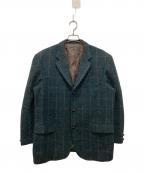 TEIJIN MENS SHOPテイジンメンズショップ）の古着「Harris Tweed  ツイードジャケット」｜グリーン