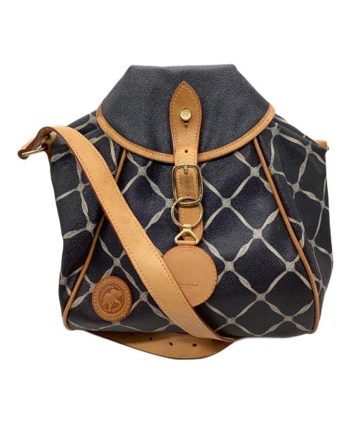 HUNTING WORLD（ハンティングワールド）HUNTING WORLD (ハンティングワールド) ショルダーバッグ ネイビーの古着・服飾アイテム