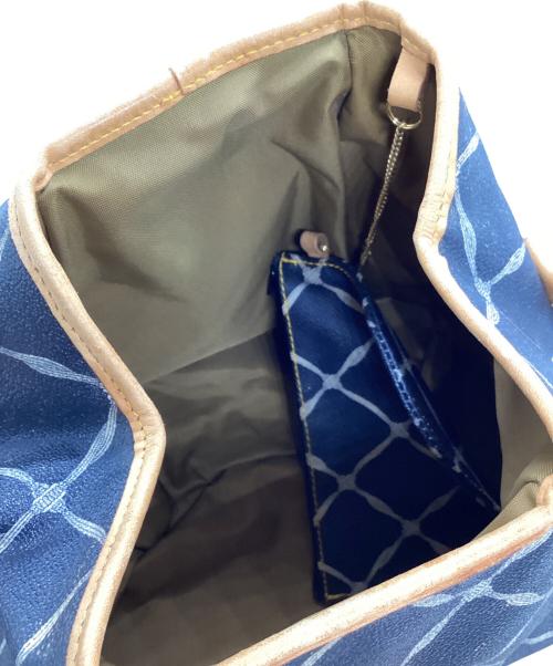 HUNTING WORLD（ハンティングワールド）HUNTING WORLD (ハンティングワールド) ショルダーバッグ ネイビーの古着・服飾アイテム