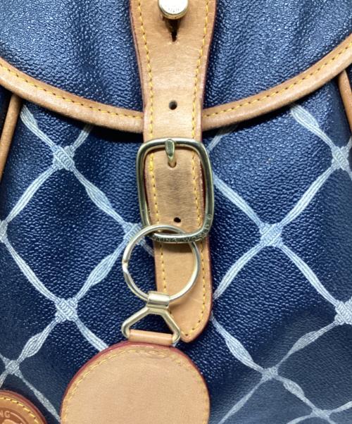 HUNTING WORLD（ハンティングワールド）HUNTING WORLD (ハンティングワールド) ショルダーバッグ ネイビーの古着・服飾アイテム