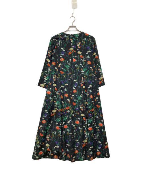 TRUNO by NOISE MAKER（トルノバイノイズメーカー）TRUNO by NOISE MAKER (トルノバイノイズメーカー) ボタニカル花柄ワンピース ブラック サイズ:Fの古着・服飾アイテム