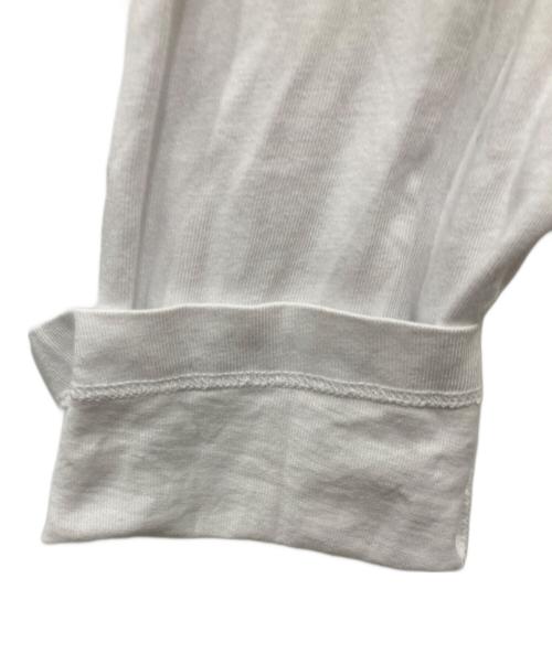 MONCLER（モンクレール）MONCLER (モンクレール) LS TSHIRT ホワイト サイズ:XLの古着・服飾アイテム