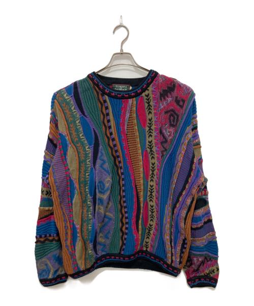 TUNDRA（ツンドラ）TUNDRA (ツンドラ) Bachrach (バカラック) 3Dニット マルチカラー サイズ:下記参照の古着・服飾アイテム