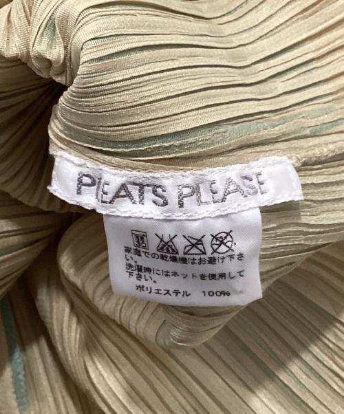 PLEATS PLEASE（プリーツプリーズ）PLEATS PLEASE (プリーツプリーズ) プリーツシャツ ベージュ サイズ:4の古着・服飾アイテム