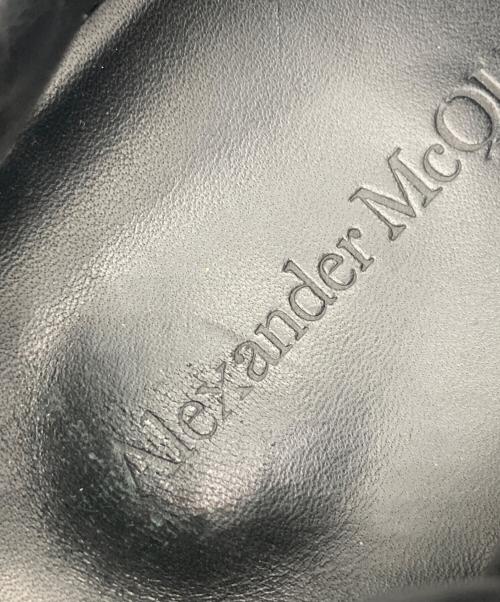 ALEXANDER McQUEEN（アレキサンダーマックイーン）ALEXANDER McQUEEN (アレキサンダーマックイーン) 厚底キャンバススニーカー ブラック サイズ:40の古着・服飾アイテム