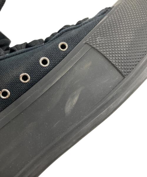 ALEXANDER McQUEEN（アレキサンダーマックイーン）ALEXANDER McQUEEN (アレキサンダーマックイーン) 厚底キャンバススニーカー ブラック サイズ:40の古着・服飾アイテム
