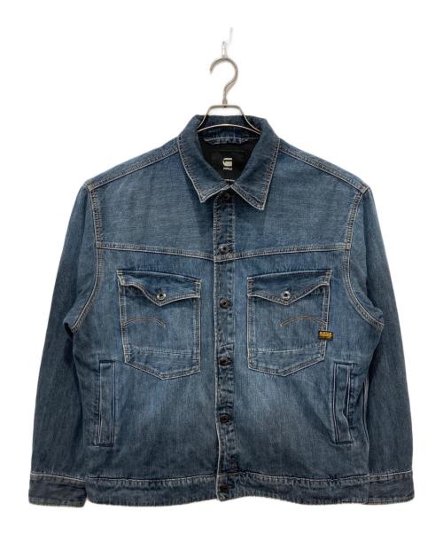 G-STAR RAW（ジースターロゥ）G-STAR RAW (ジースターロゥ) DAKOTA JACKET インディゴ サイズ:XLの古着・服飾アイテム